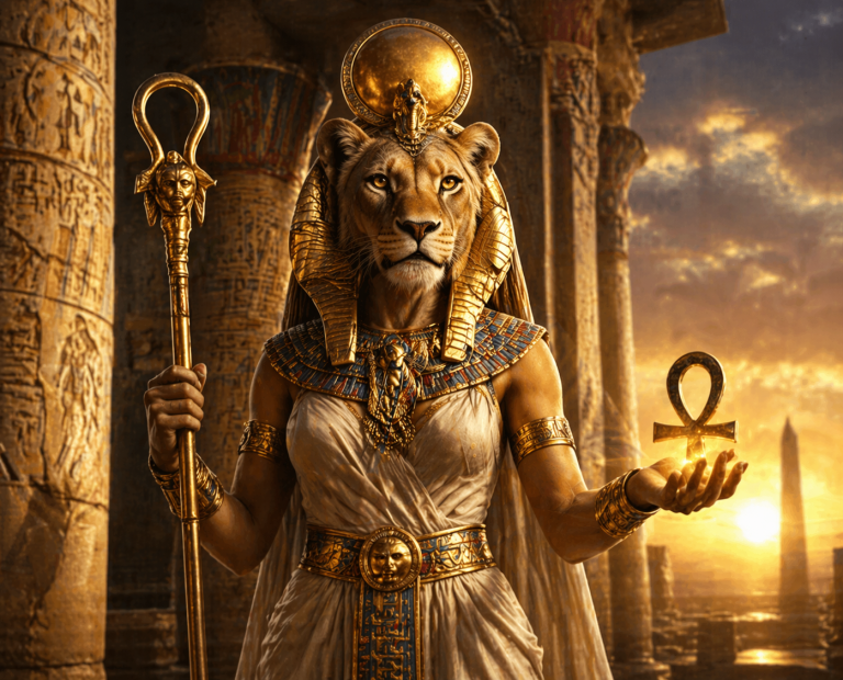 IMAGEN DE LA DIOSA SEKHMET